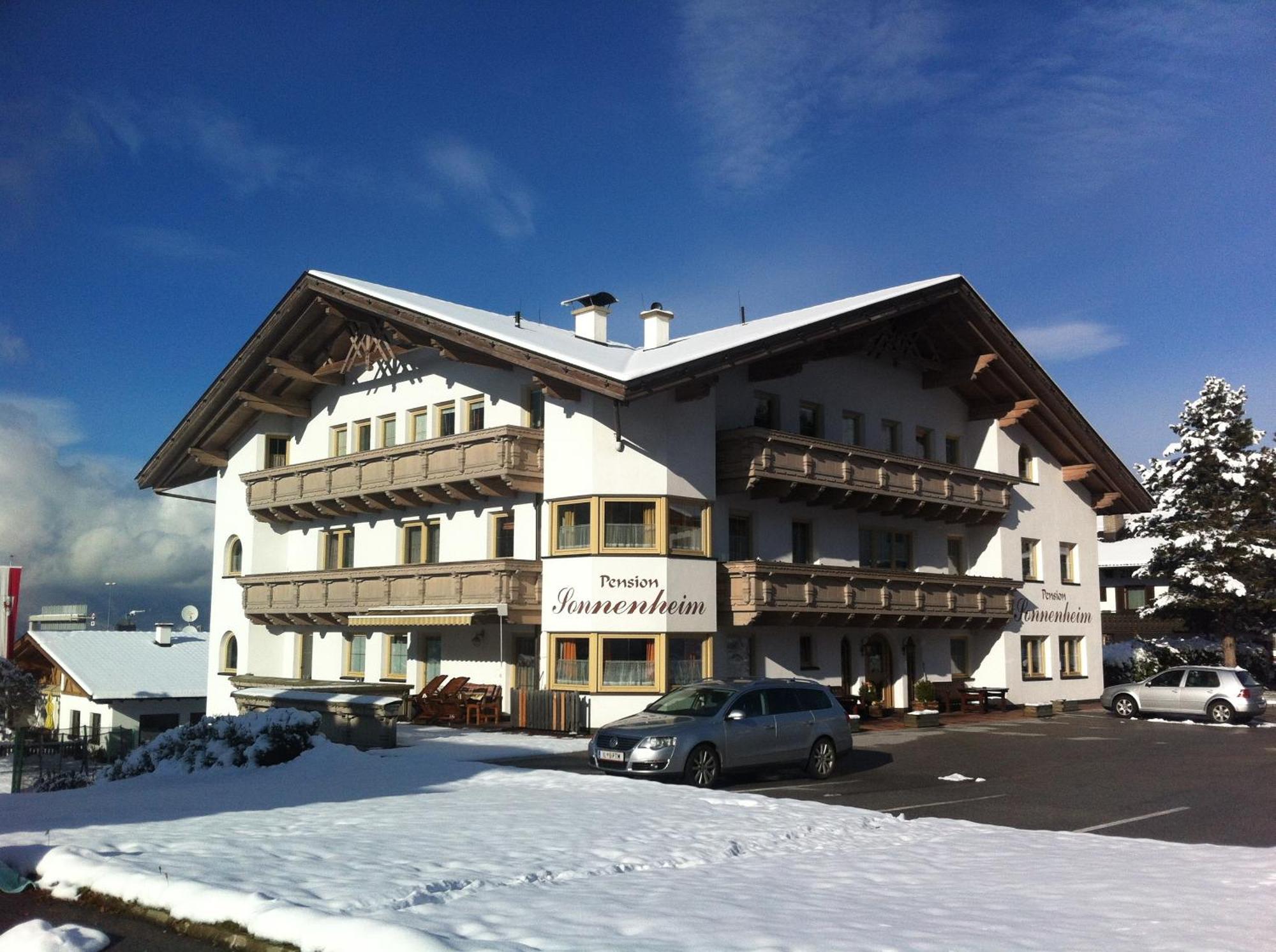 Pension Sonnenheim Hotel Schönberg im Stubaital Exterior foto